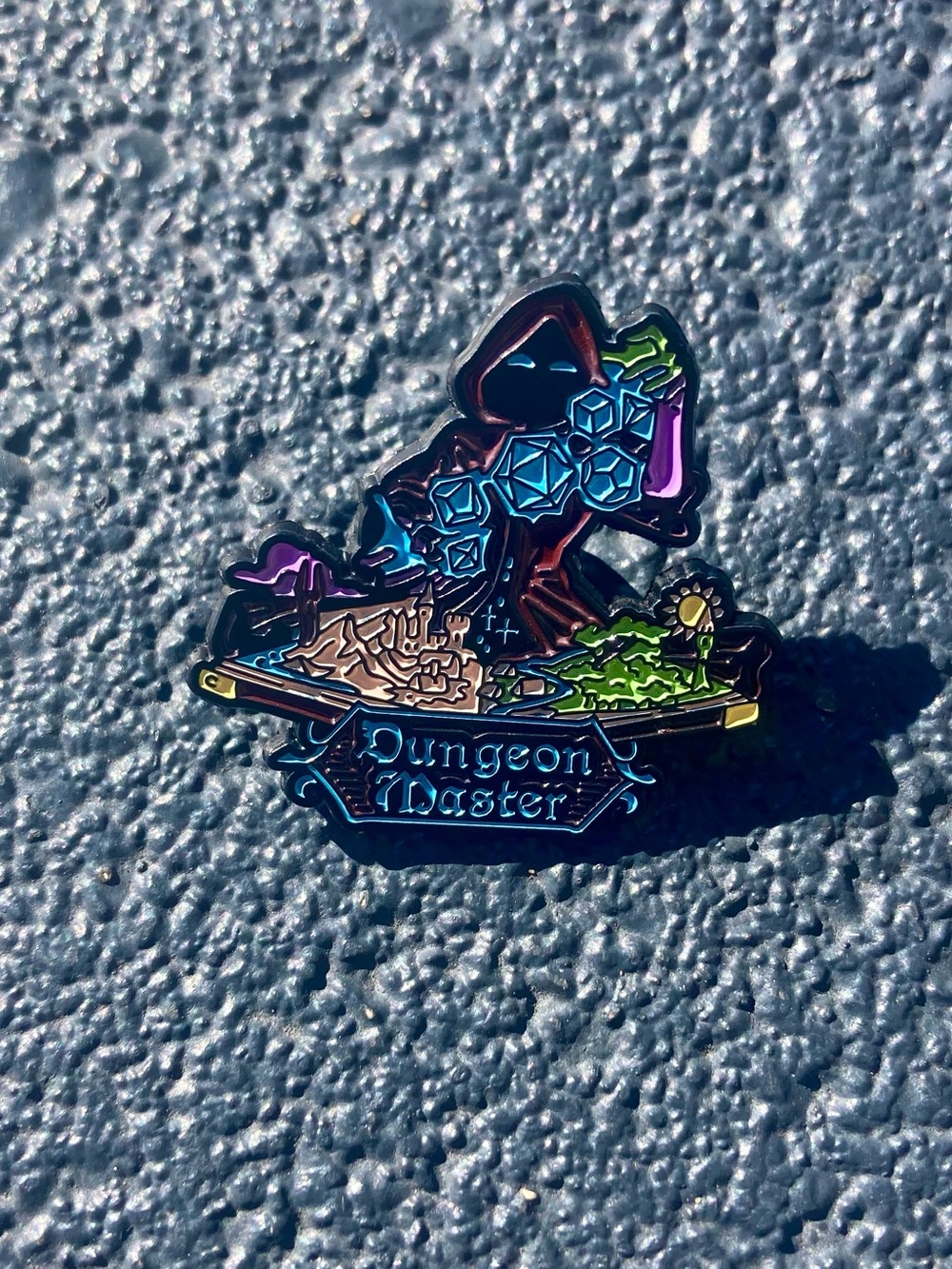 Dungeon Master Enamel Pin